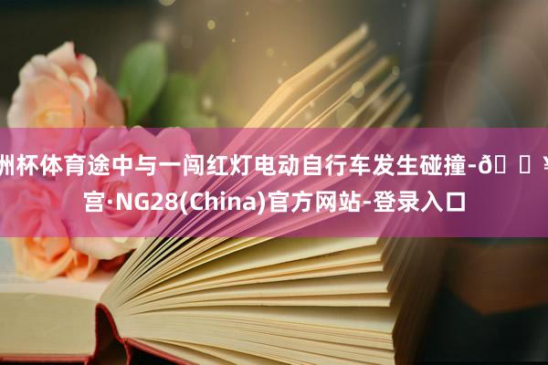 欧洲杯体育途中与一闯红灯电动自行车发生碰撞-🔥南宫·NG28(China)官方网站-登录入口