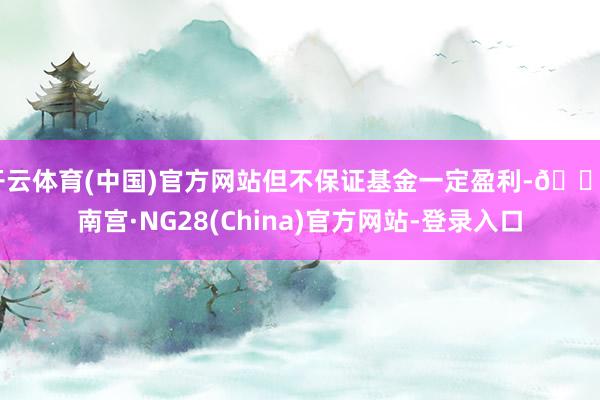 开云体育(中国)官方网站但不保证基金一定盈利-🔥南宫·NG28(China)官方网站-登录入口